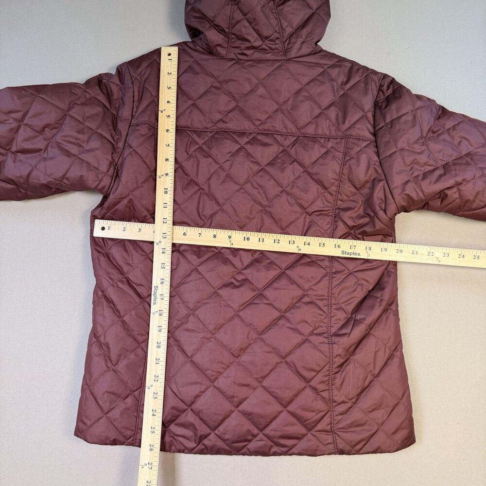 Columbia Women’s Copper Crest II Hooded Jacket X-Large Purple/Maroon - Picture 6 of 14